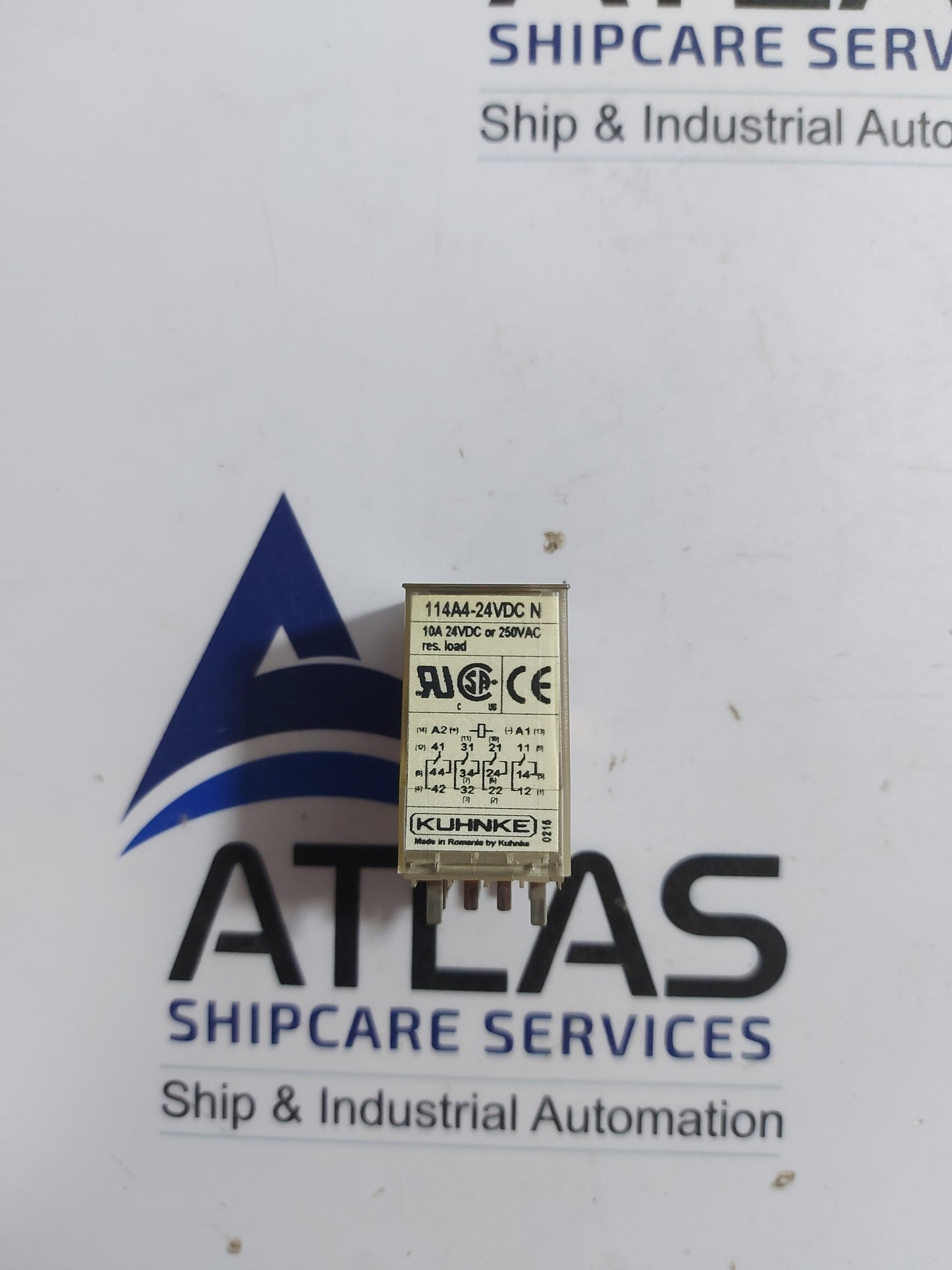 KUHNKE 114A4-24VDC N QUATTRO-RELAY 10A 24VDC Or 250VAC