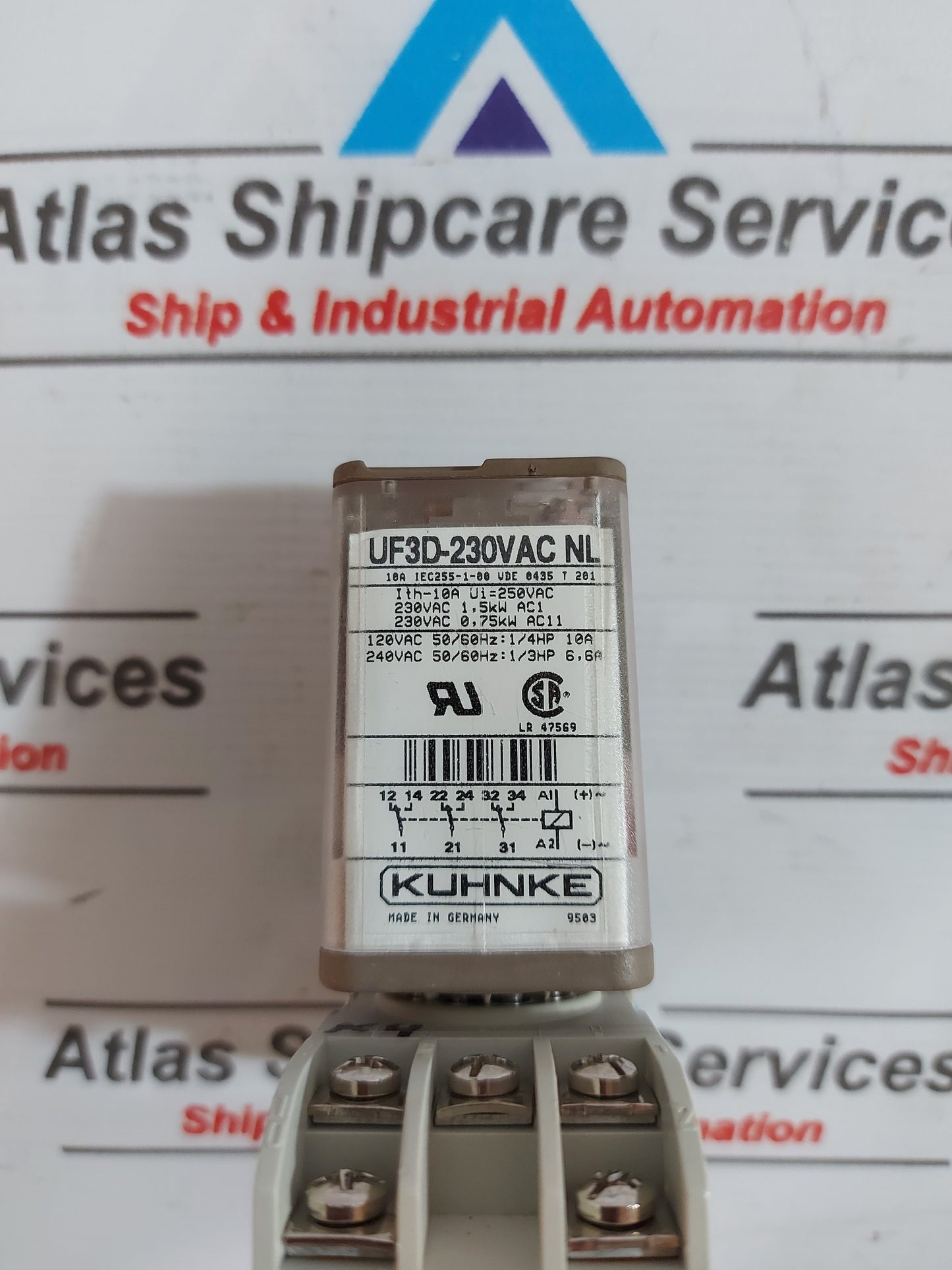 KUHNKE UF3D-230VAC NL UNIVERSAL RELAY