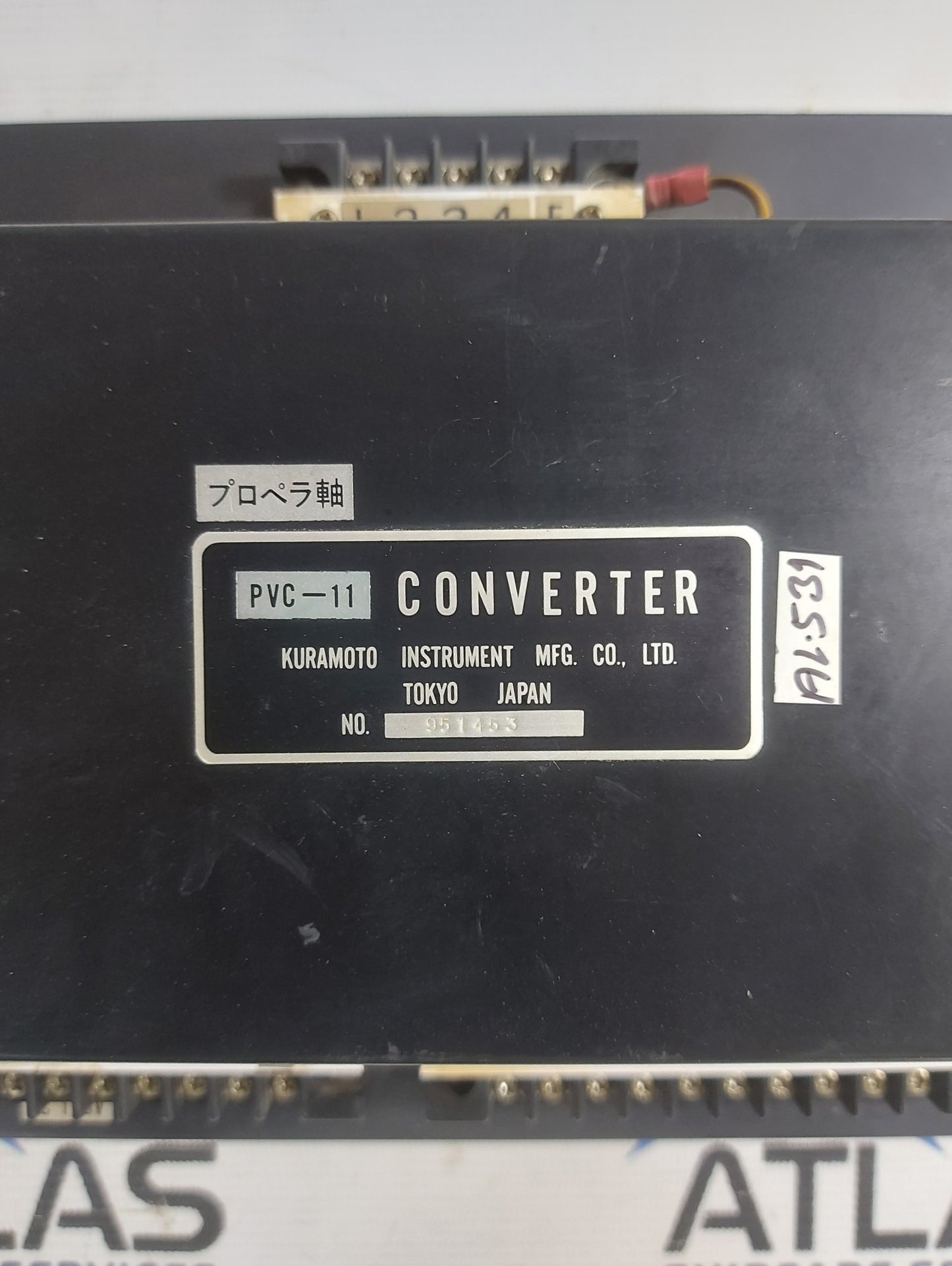 KURAMOTO INSTRUMENT PVC-11 CONVERTER AC 100V