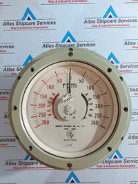 KURAMOTO INSTRUMENT RPM METER 0~300 Rpm