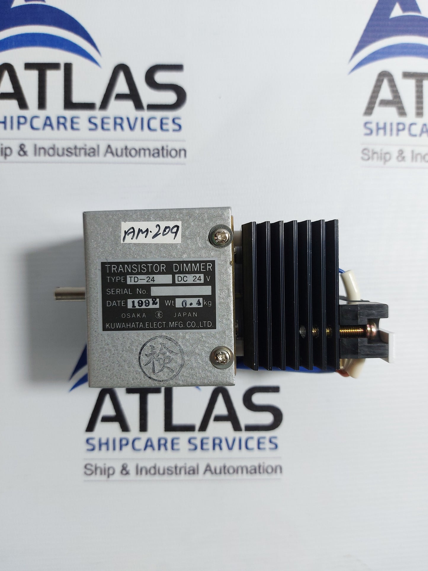 KUWAHATA ELECTRIC TD-24 TRANSISTOR DIMMER DC 24V