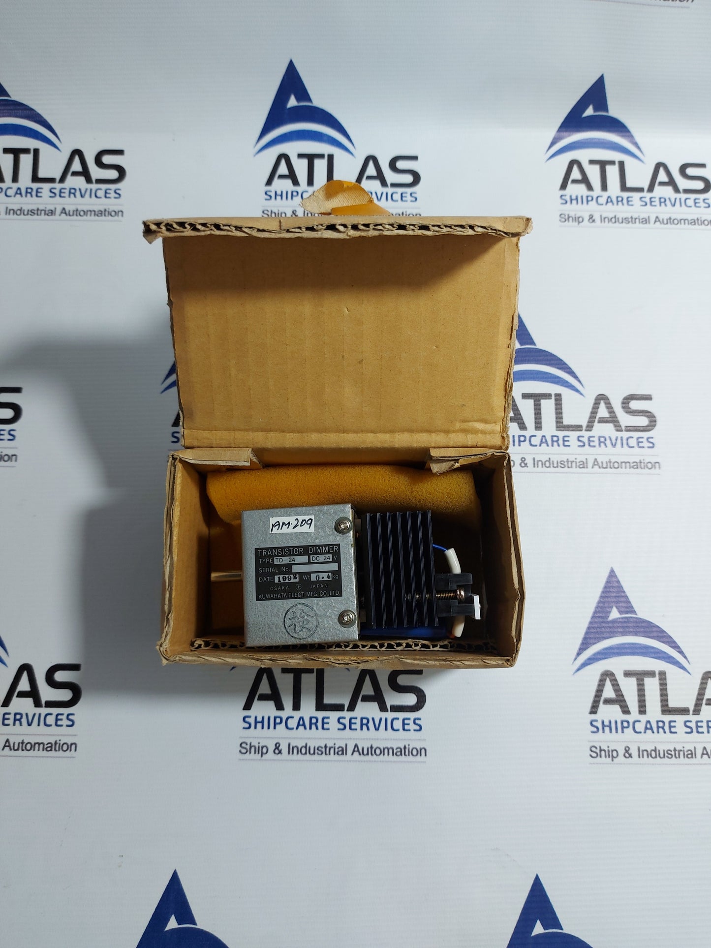 KUWAHATA ELECTRIC TD-24 TRANSISTOR DIMMER DC 24V