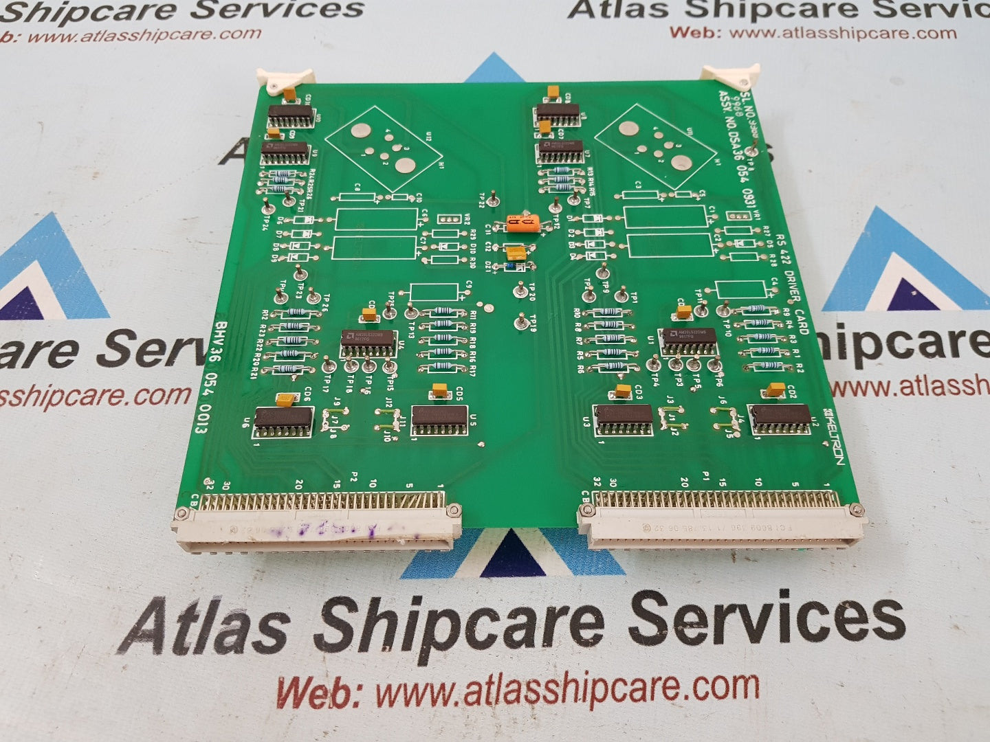 Keltron RS 422 Driver Card Assy.No : DSA 36 0931