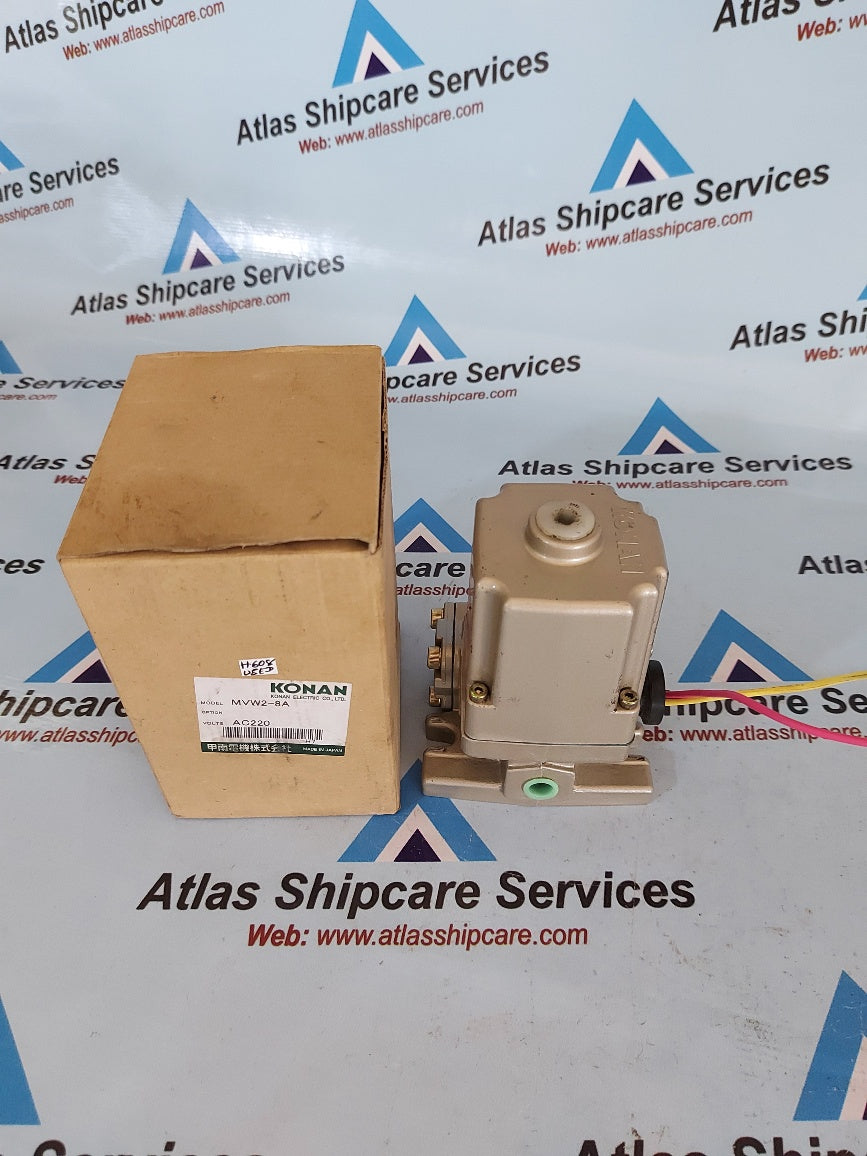 Konan MVW2-8A Pneumatic Solenoid Valve H607