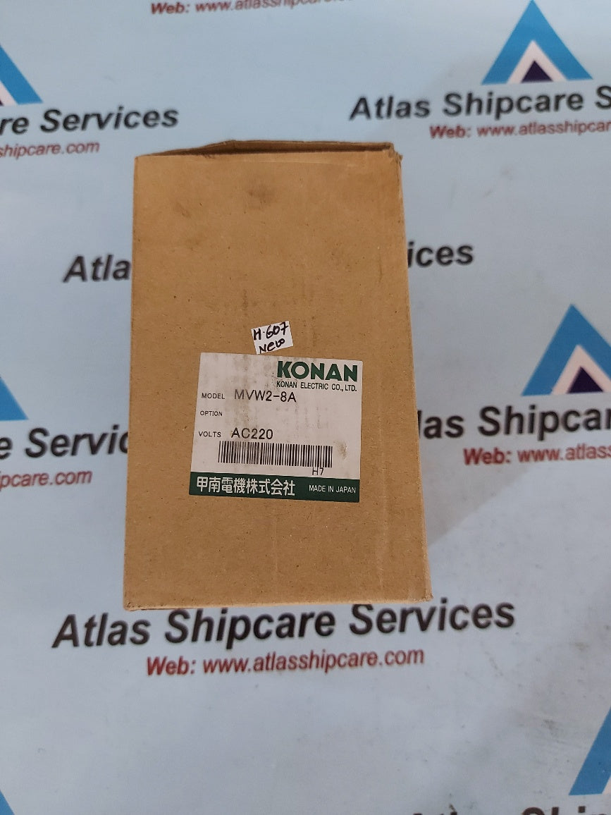 Konan MVW2-8A Pneumatic Solenoid Valve H607