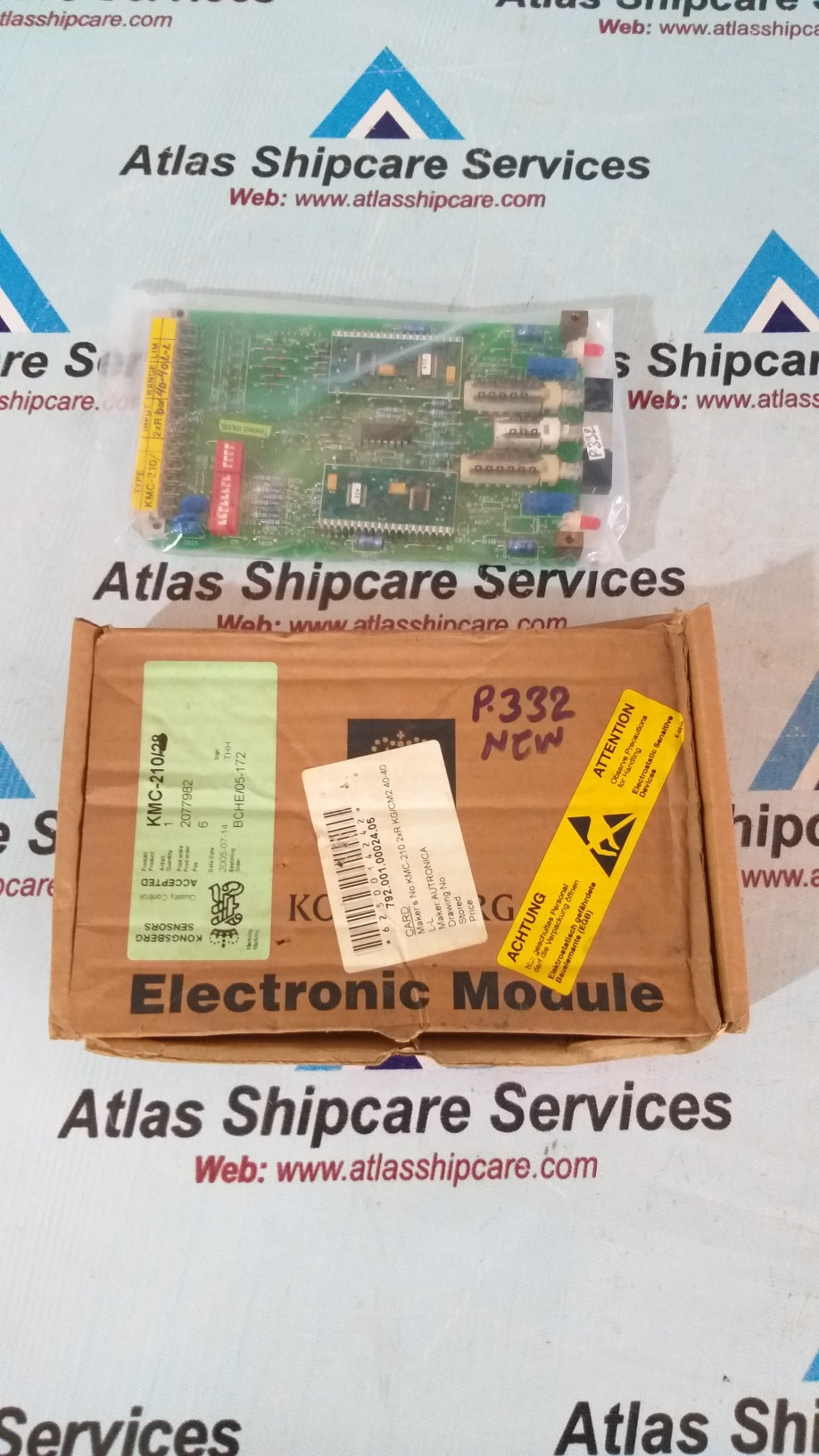 Kongsberg/Autronica KMC-210/2xR bar 40 Pcb Card