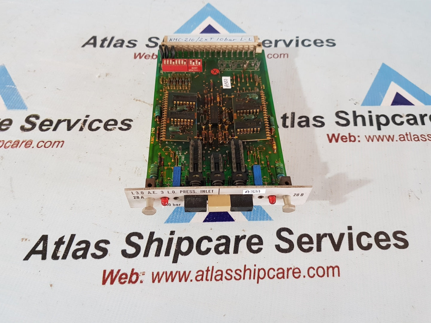 Kongsberg/Autronica KMC-210/2xT 10Bar Pcb Card