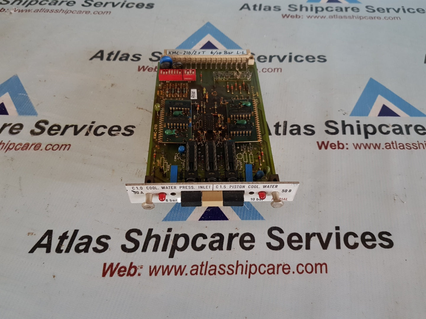 Kongsberg/Autronica KMC-210/2xT 6/10 Bar Pcb Card