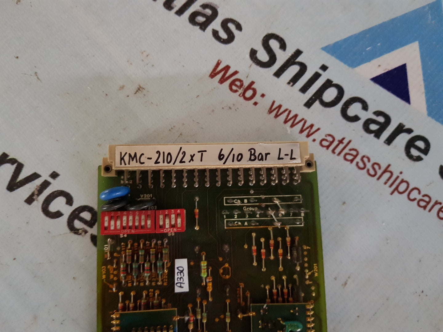 Kongsberg/Autronica KMC-210/2xT 6/10 Bar Pcb Card