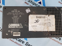 LAMBDA ELECTRONICS LRS-55-24 REGULATED POWER SUPPLY