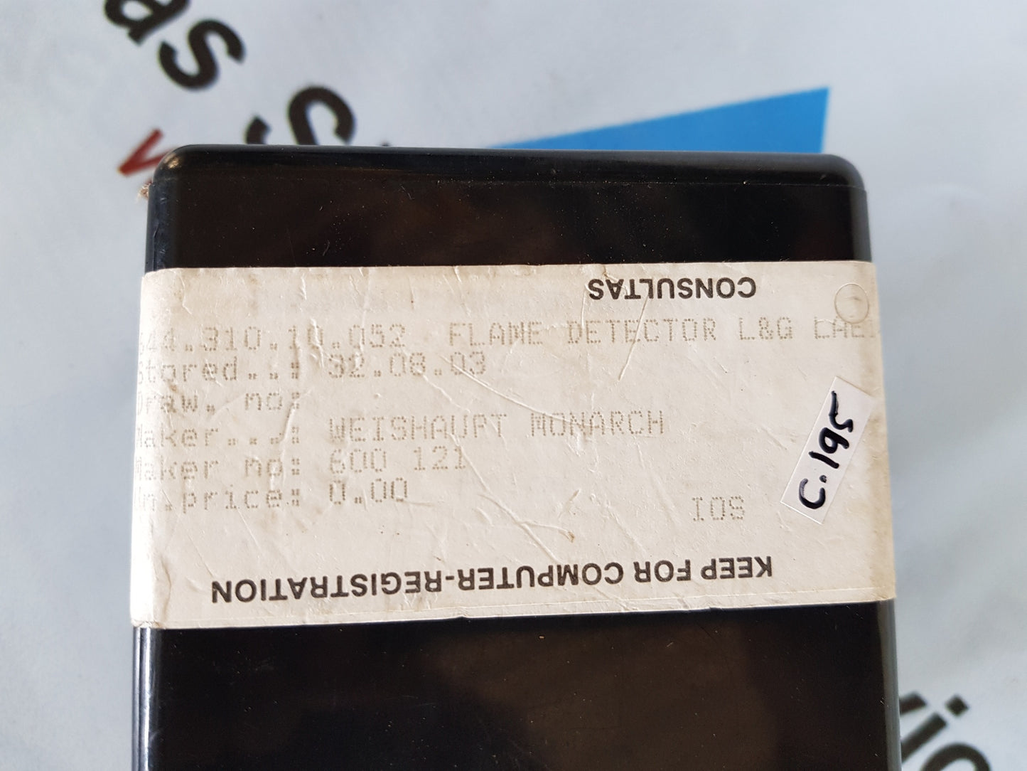 LANDIS & GYR LAE10 BURNER CONTROLLER
