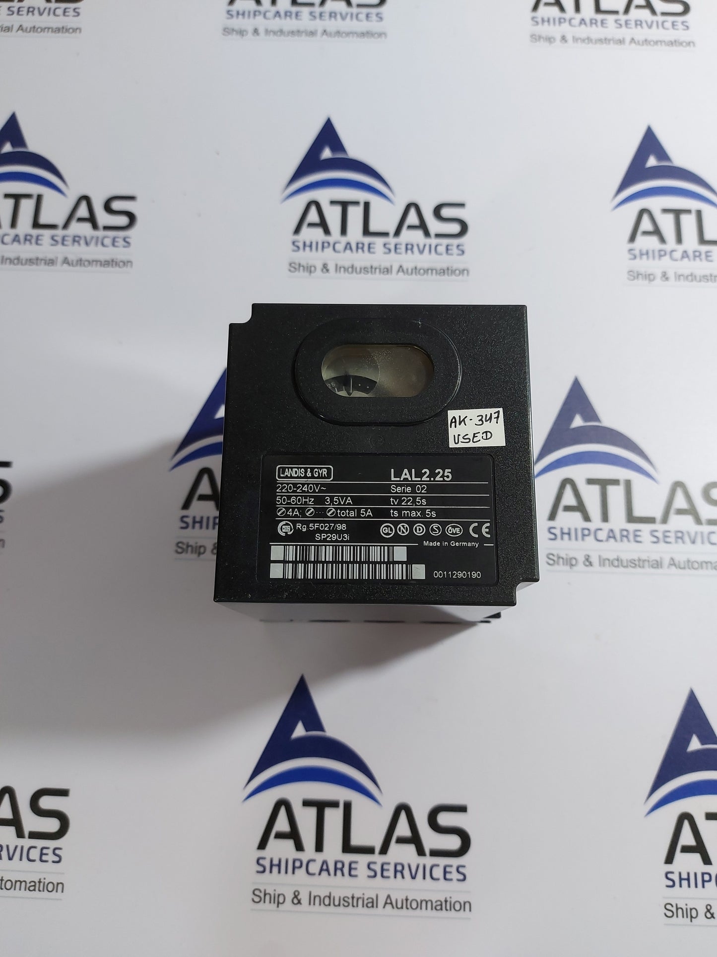 LANDIS & GYR LAL2.25 UNIVERSAL OIL BURNER CONTROL SERIE 02