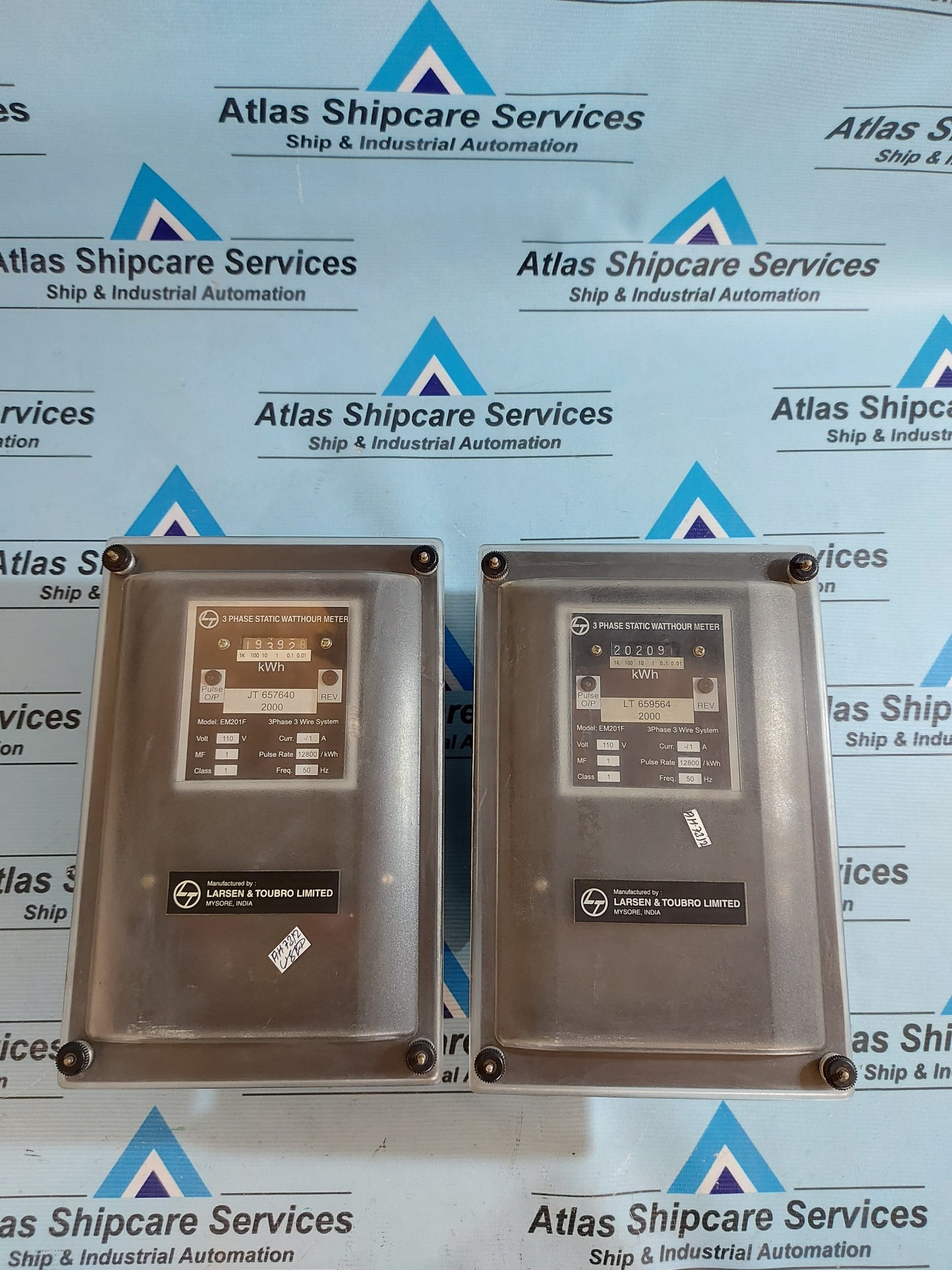 LARSEN & TOUBRO EM201F 3 PHASE STATIC WATTHOUR METER