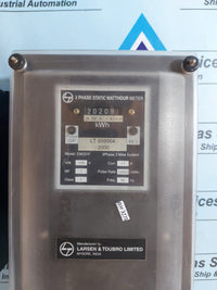 LARSEN & TOUBRO EM201F 3 PHASE STATIC WATTHOUR METER