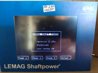 LEMAG SHAFTPOWER FM25C160 OPERATOR PANEL VERSION 2.25c