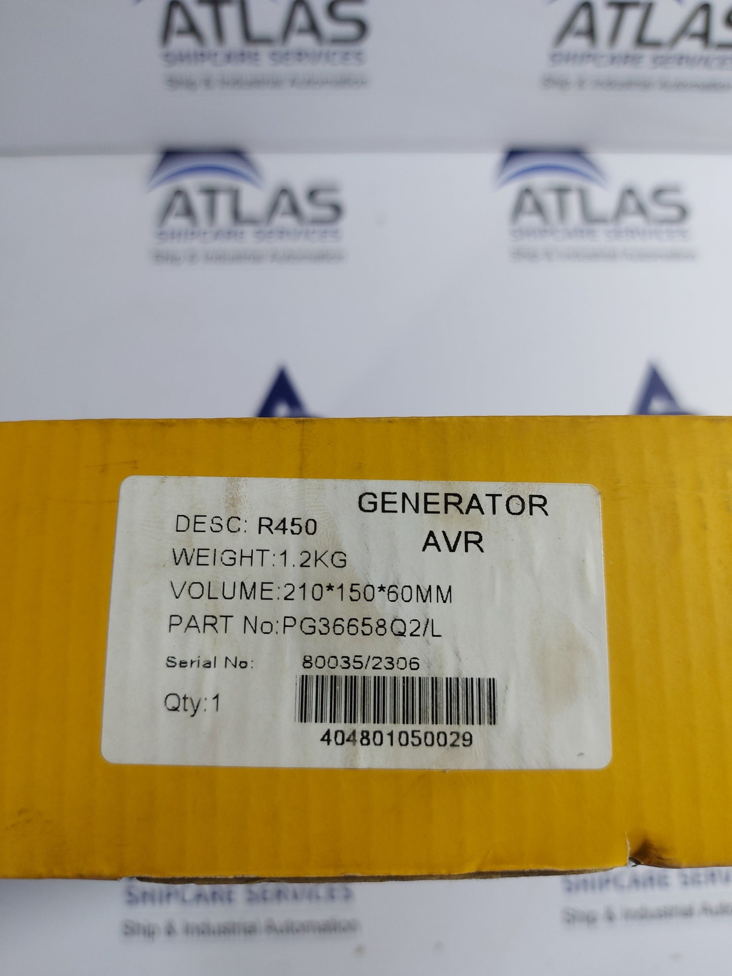 LEROY SOMER R450 AUTOMATIC VOLTAGE REGULATOR