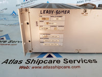 LEROY SOMER R630 CONTROL PANLE