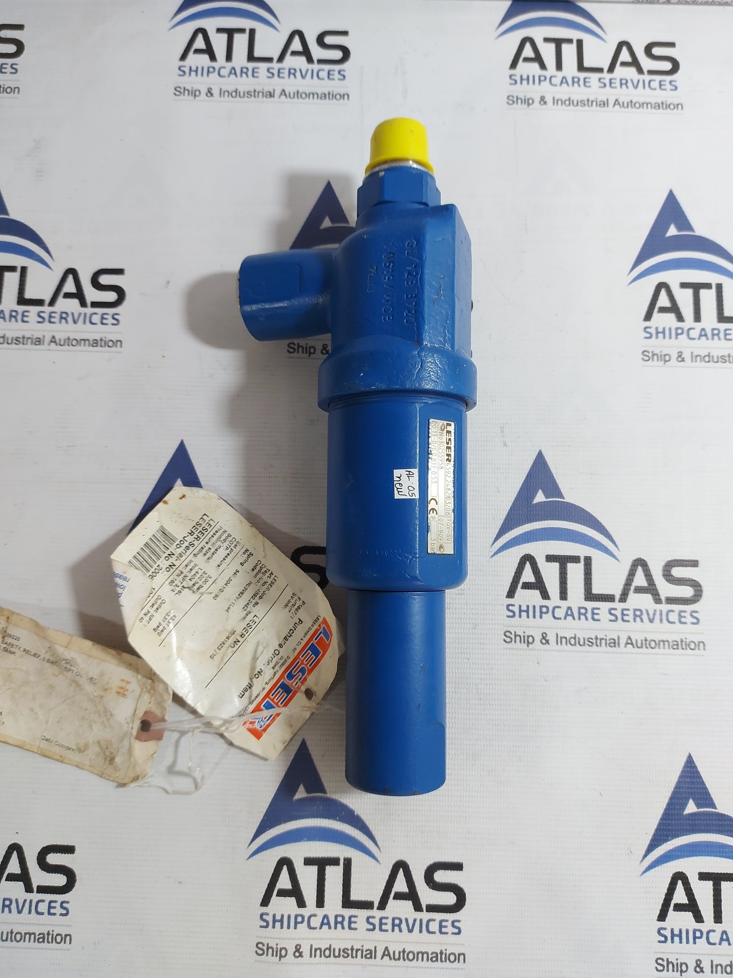 LESER 4592.2482 THREADED RELIEF SAFETY VALVE