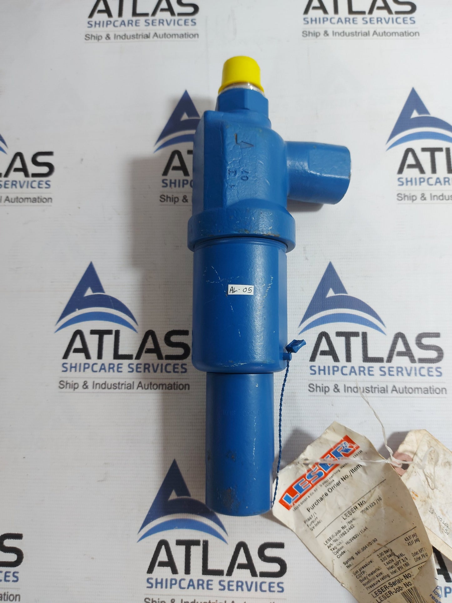 LESER 4592.2482 THREADED RELIEF SAFETY VALVE