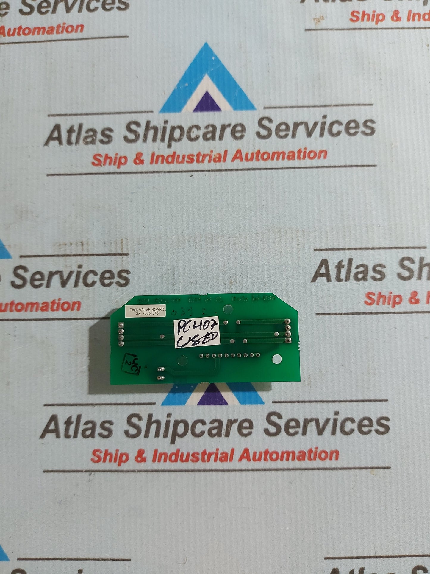 LESLIE CONTROLS 100-4106 VALVE INTERFACE PCB CARD