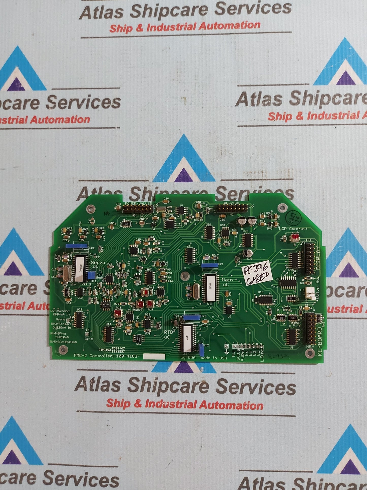 LESLIE PMC-2 CONTROLLER 200-4103 PCB CARD