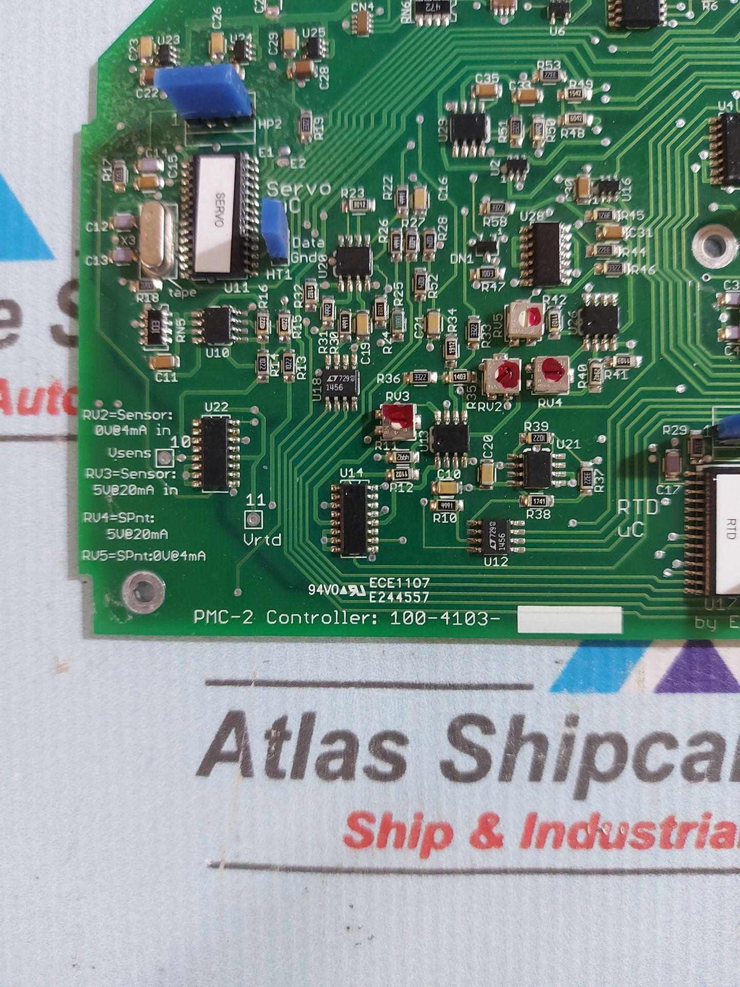 LESLIE PMC-2 CONTROLLER 200-4103 PCB CARD
