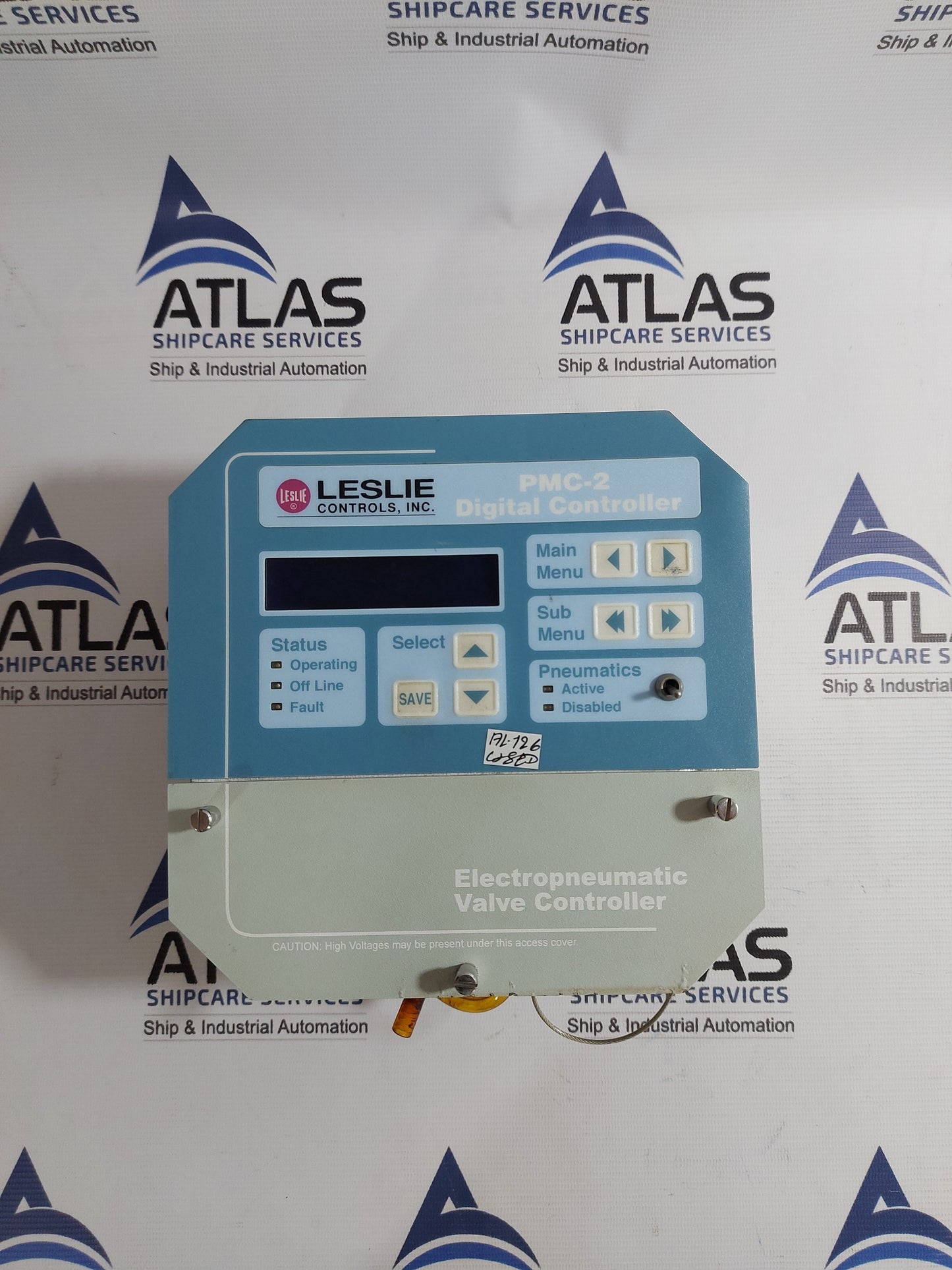 LESLIE PMC-2 DIGITAL CONTROLLER ELECTROPNEUMATIC VALVE CONTROLLER