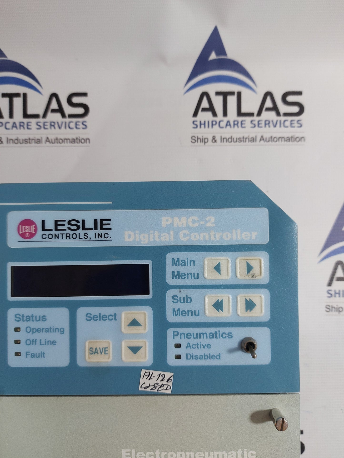LESLIE PMC-2 DIGITAL CONTROLLER ELECTROPNEUMATIC VALVE CONTROLLER