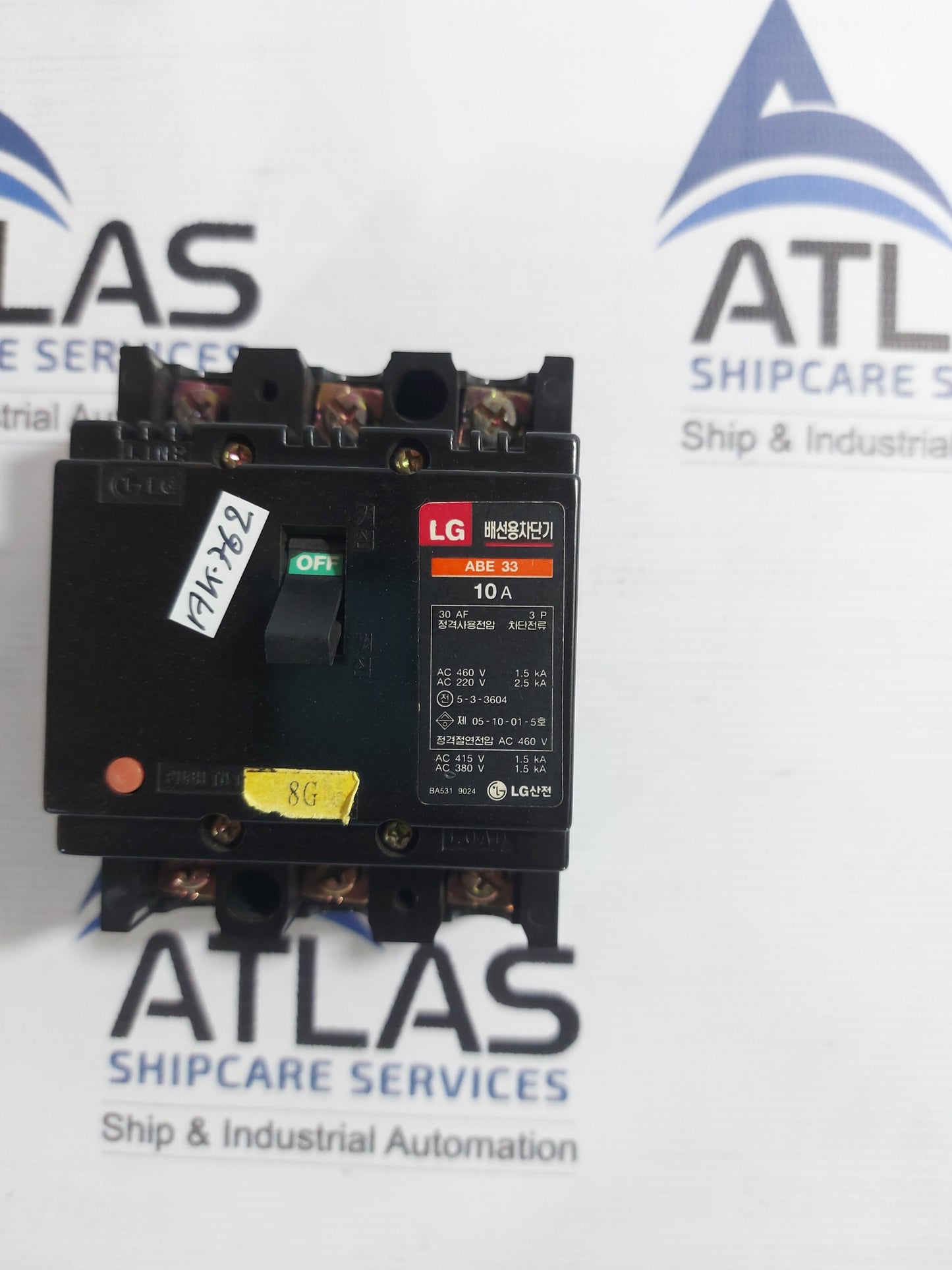 LG ABE 33 CIRCUIT BREAKER 3 POLE 10A