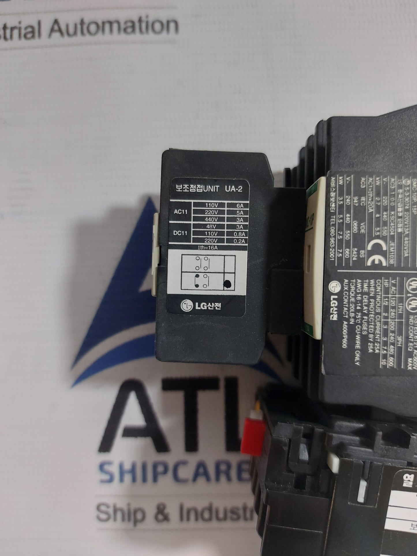 LG SMC-10P CONTACTOR 200V 50Hz 200-220V 60Hz