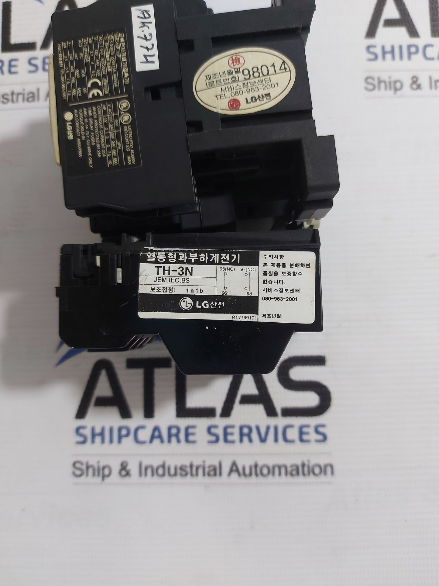 LG SMC-15P 200V 50Hz 200-220V 60Hz CONTACTOR
