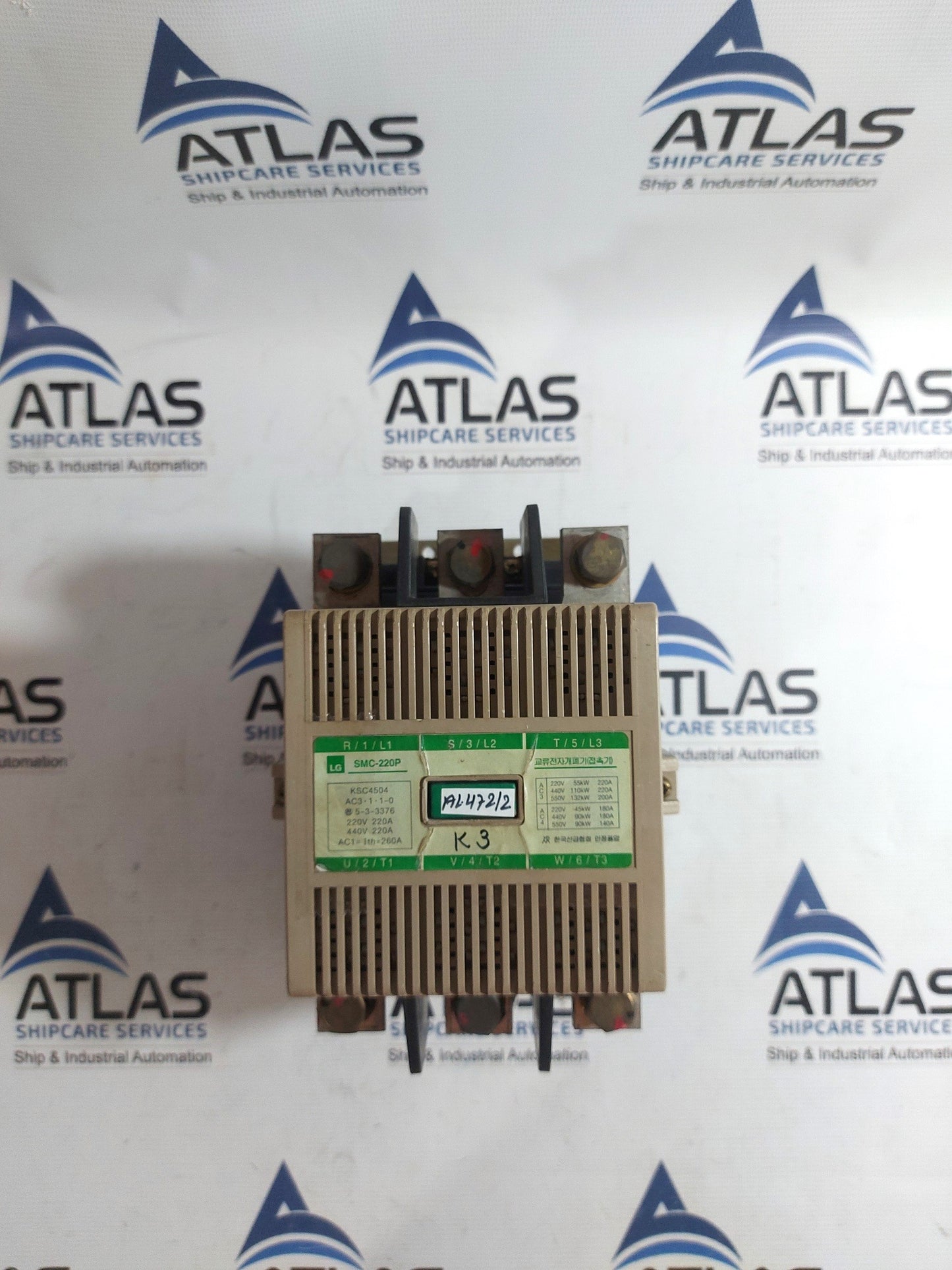 LG SMC-220P AC ELECTRONIC SWITCH CONTACTOR 260A