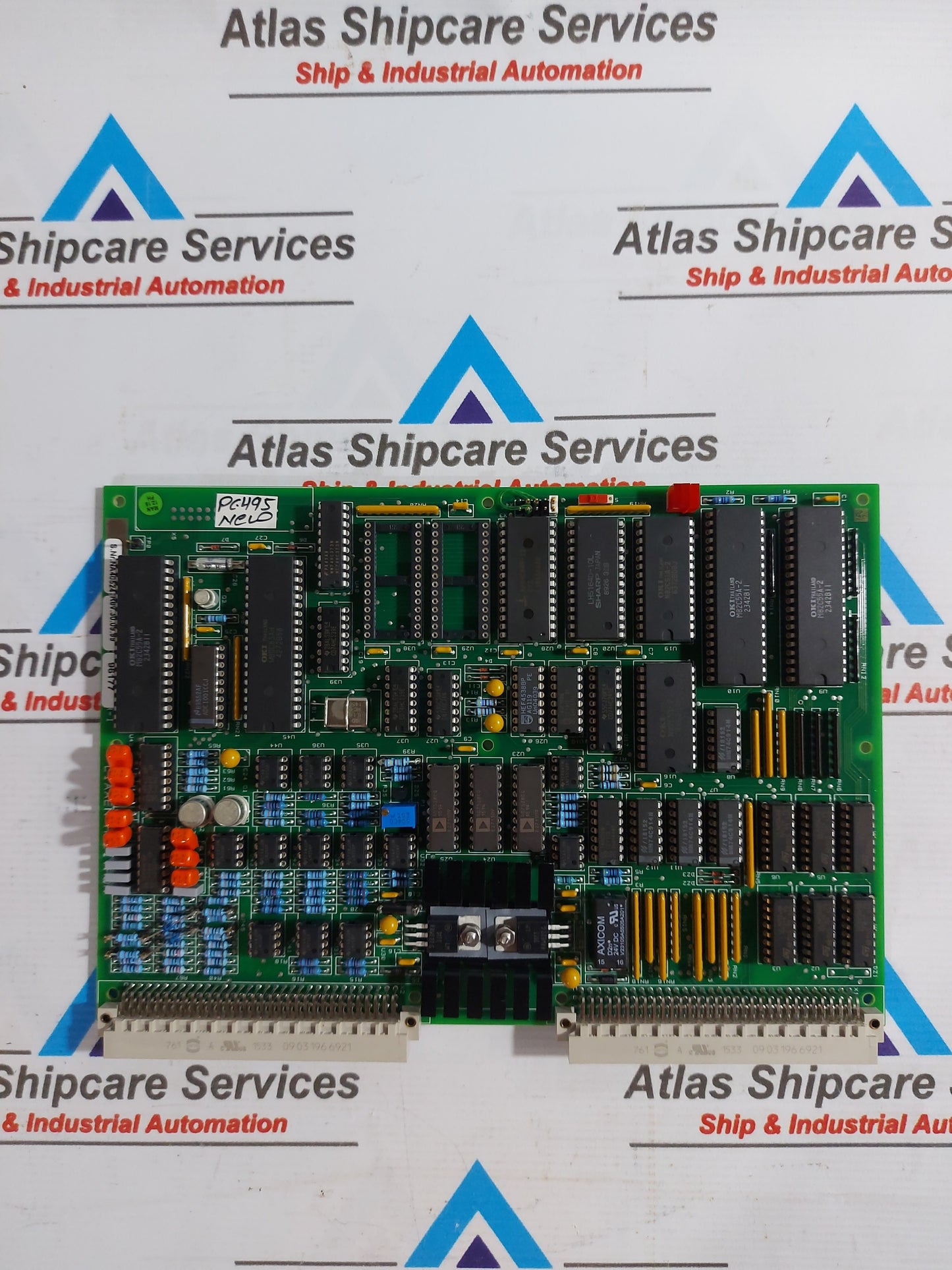 LIAAEN HELITRON DC0016B V3 I/O CONTROLLER-I PCB CARD REV.30.09.99 V3