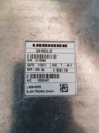 LIEBHERR 10351657 CAN MODULE DE
