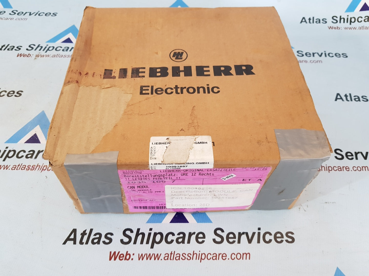 LIEBHERR 10351657 CAN MODULE DE