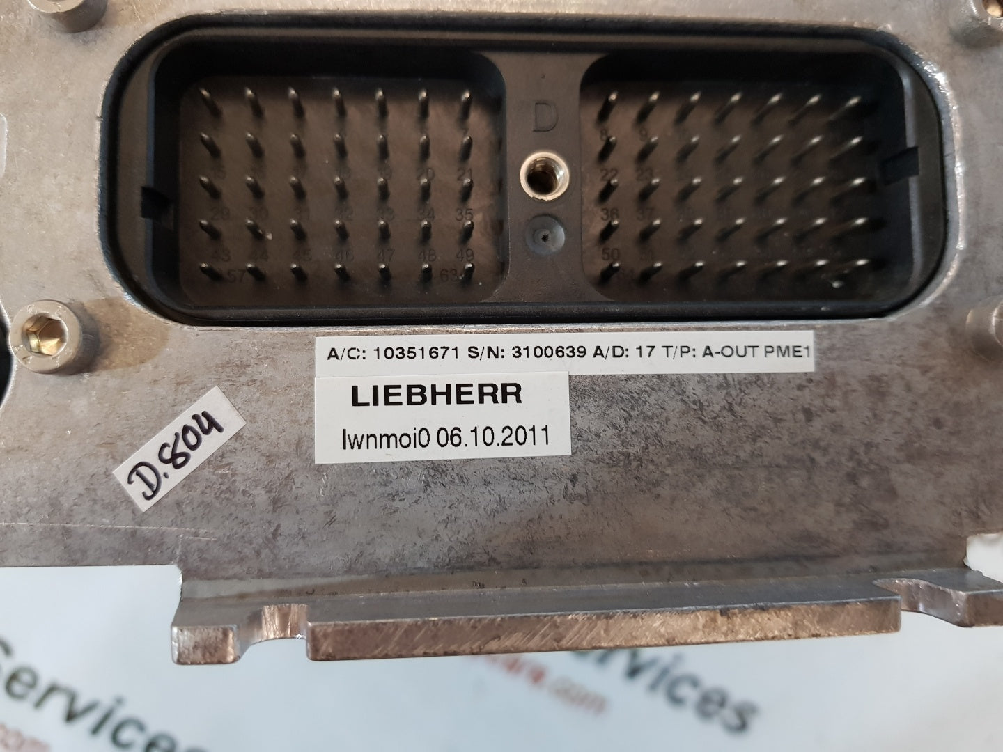 LIEBHERR 10351671 CAN MODULE PME1 OUTPUT MODULE