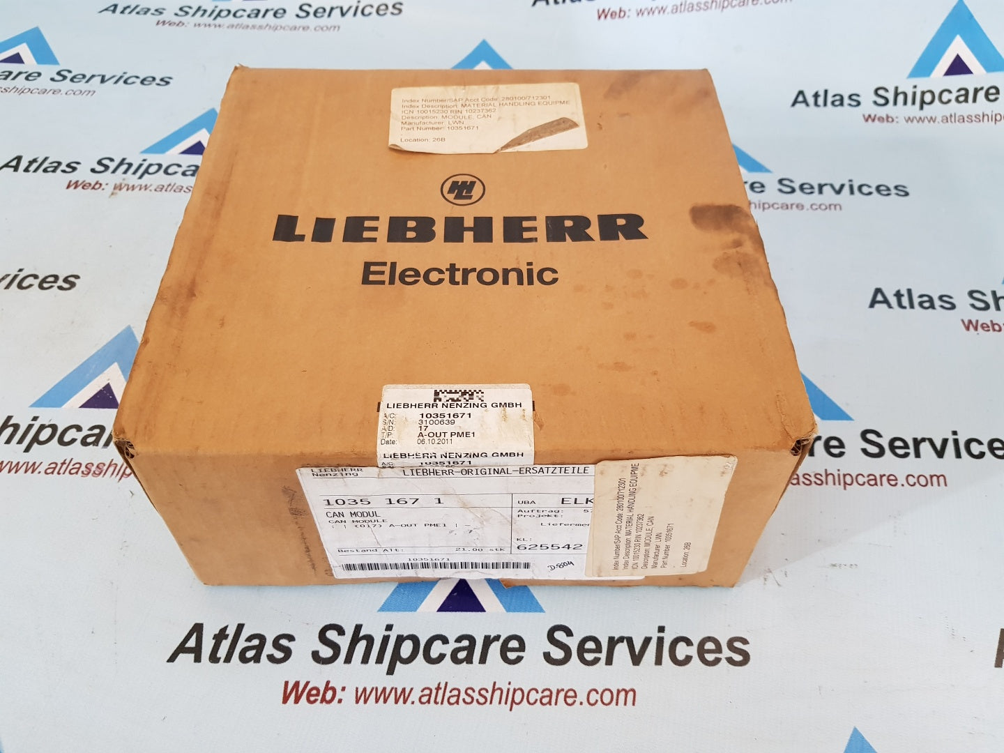 LIEBHERR 10351671 CAN MODULE PME1 OUTPUT MODULE