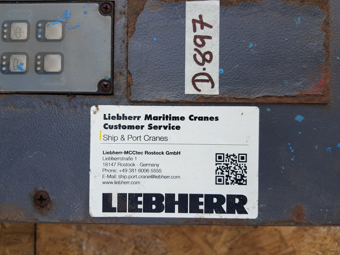 LIEBHERR 10446150 PME1 MONITOR 5