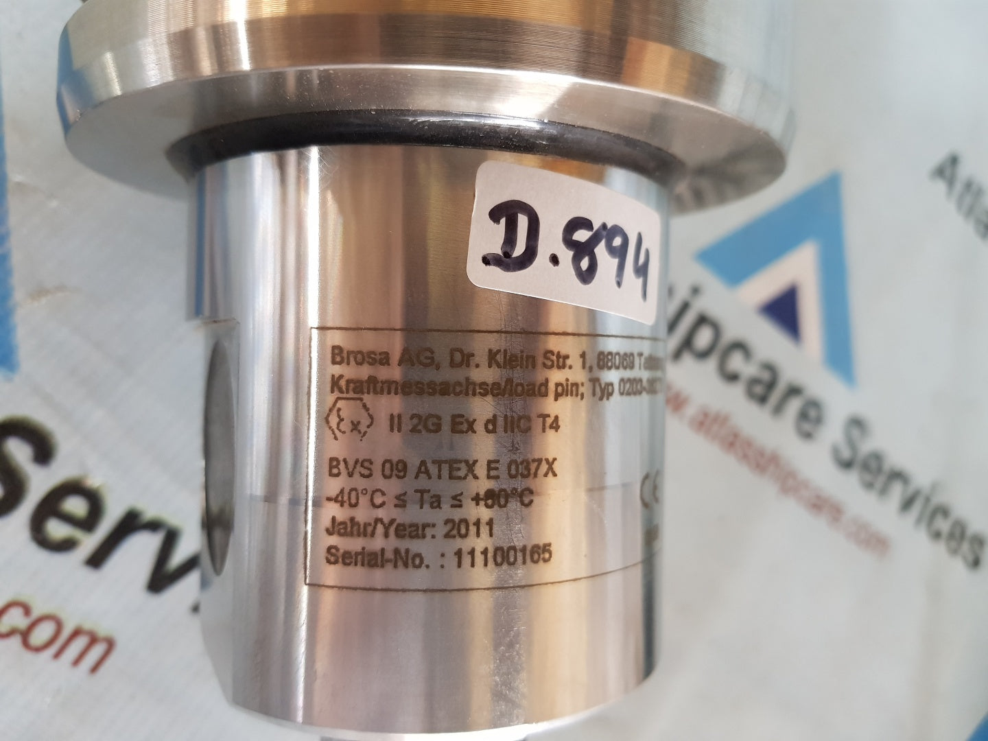 LIEBHERR 10553130 0203-36279-0 FORCE MEASURING AXLE