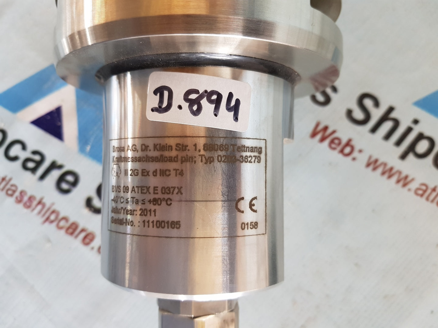 LIEBHERR 10553130 0203-36279-0 FORCE MEASURING AXLE