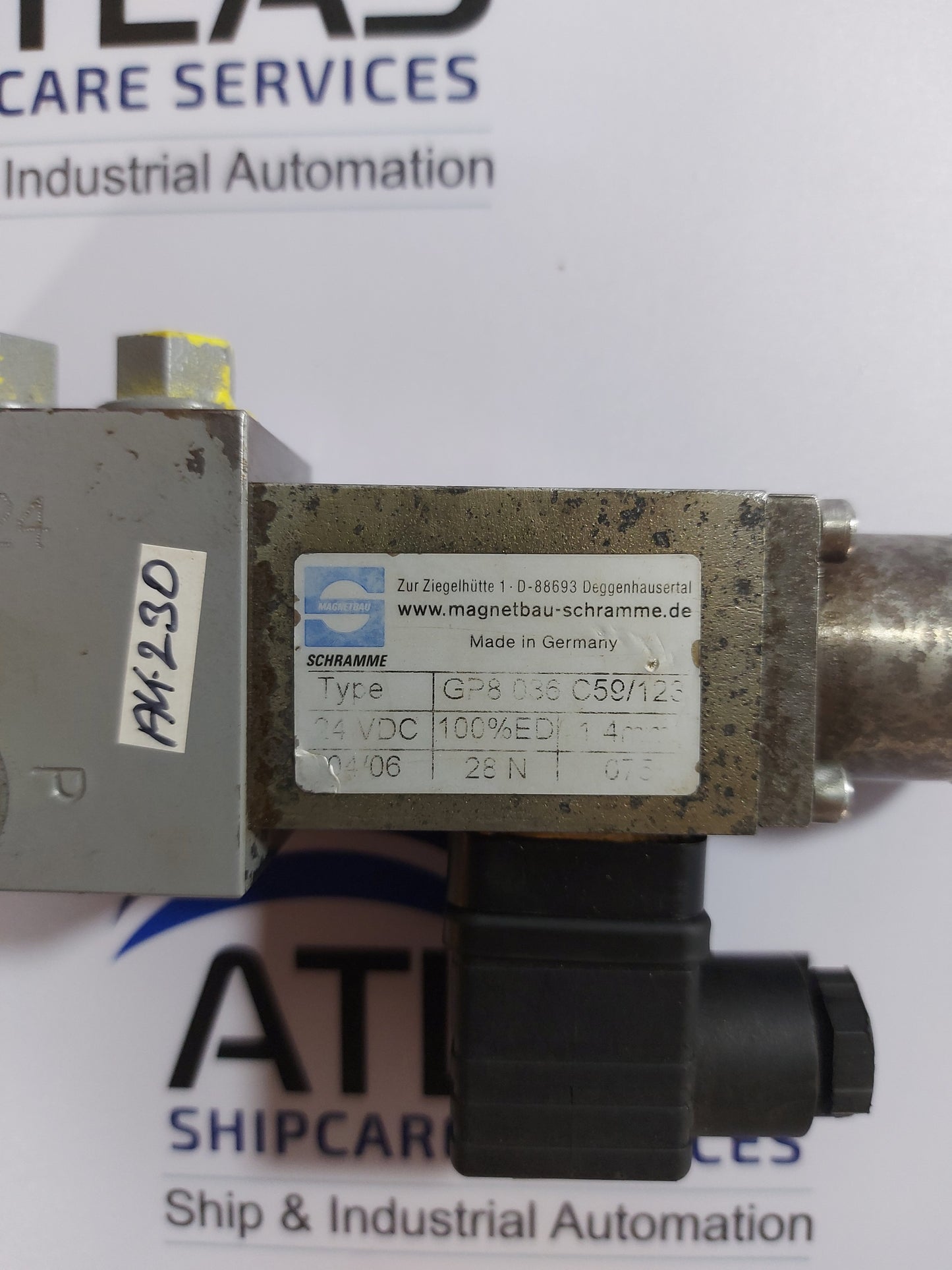 LIEBHERR 510470014 SOLENOID VALVE