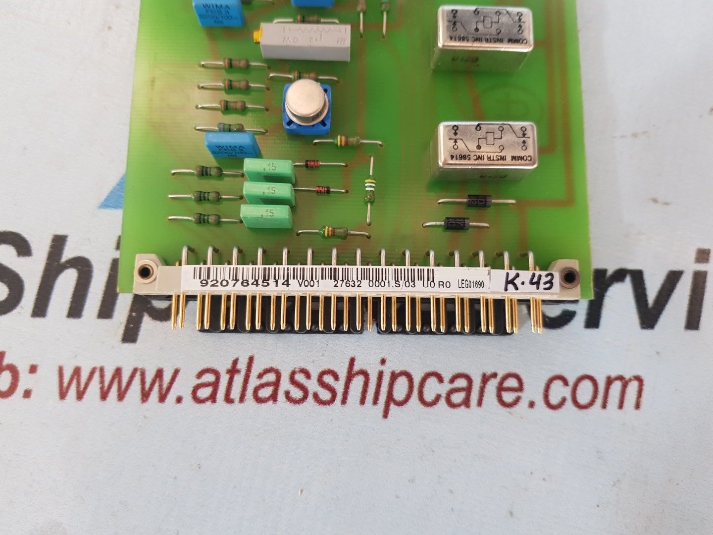 LIEBHERR 920764514 PCB CARD