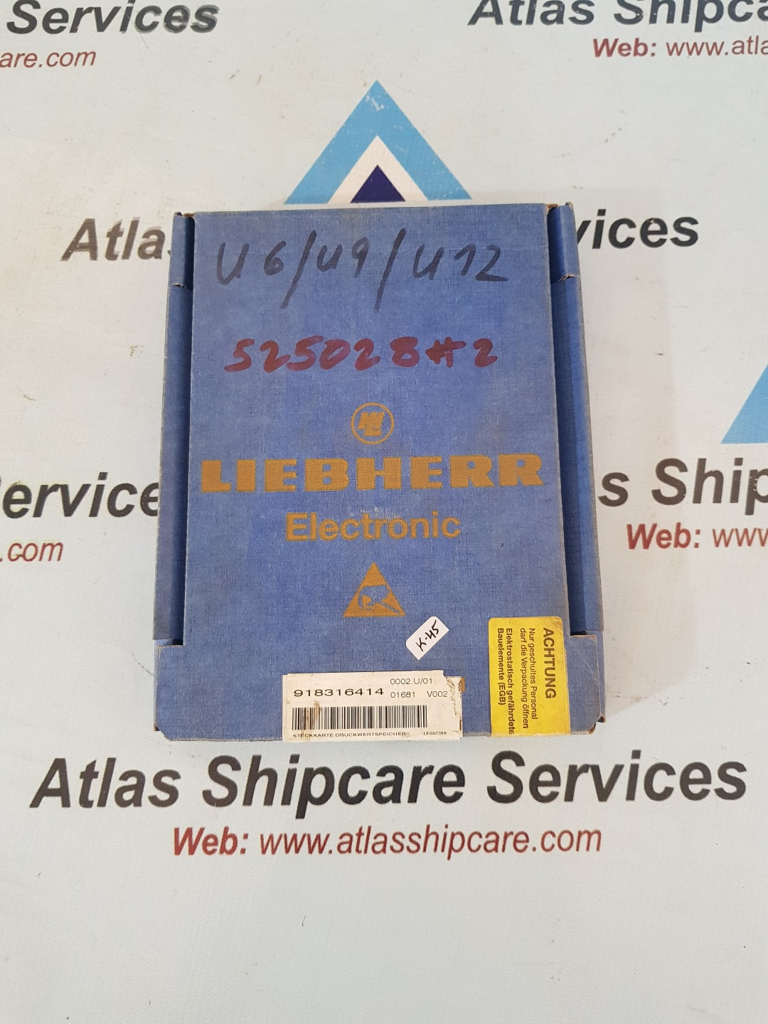 LIEBHERR 920967814 PCB CARD