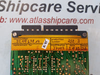 LIEBHERR 920967814 PCB CARD