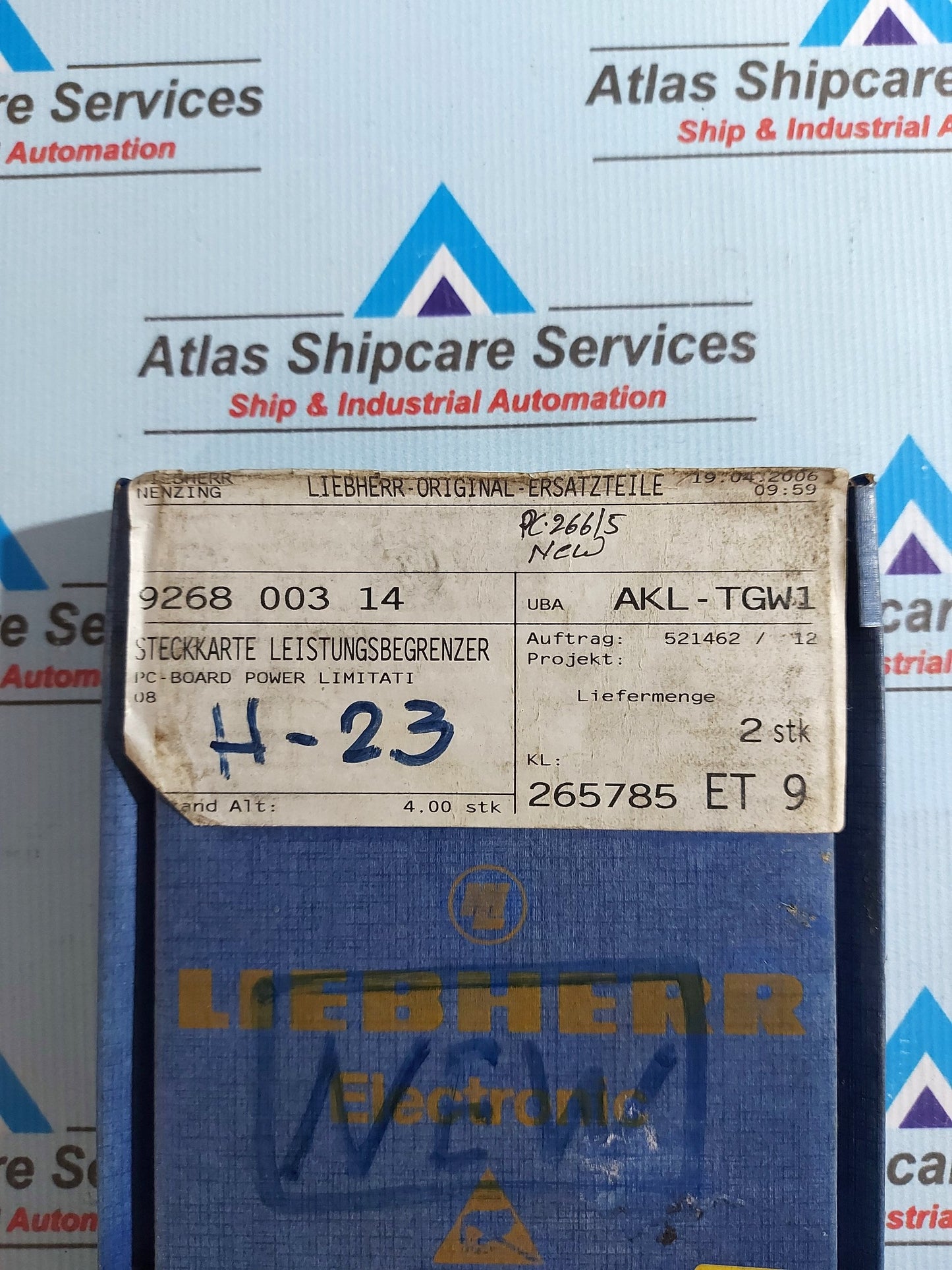 LIEBHERR 926800314 PCB CARD