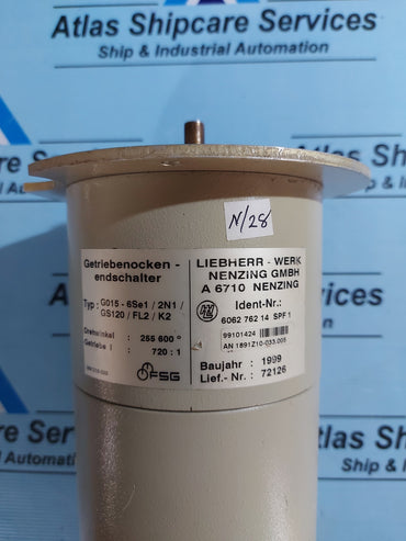 LIEBHERR G015-6SE1/2N1/GS120/FL2/K2 GEAR CAM LIMIT SWITCH