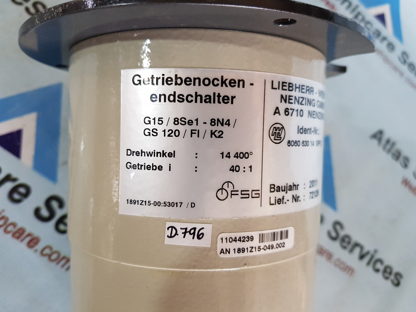 LIEBHERR G15/8SE1-8N4/GS 120/FI/K2 GEAR CAM LIMIT SWITCH