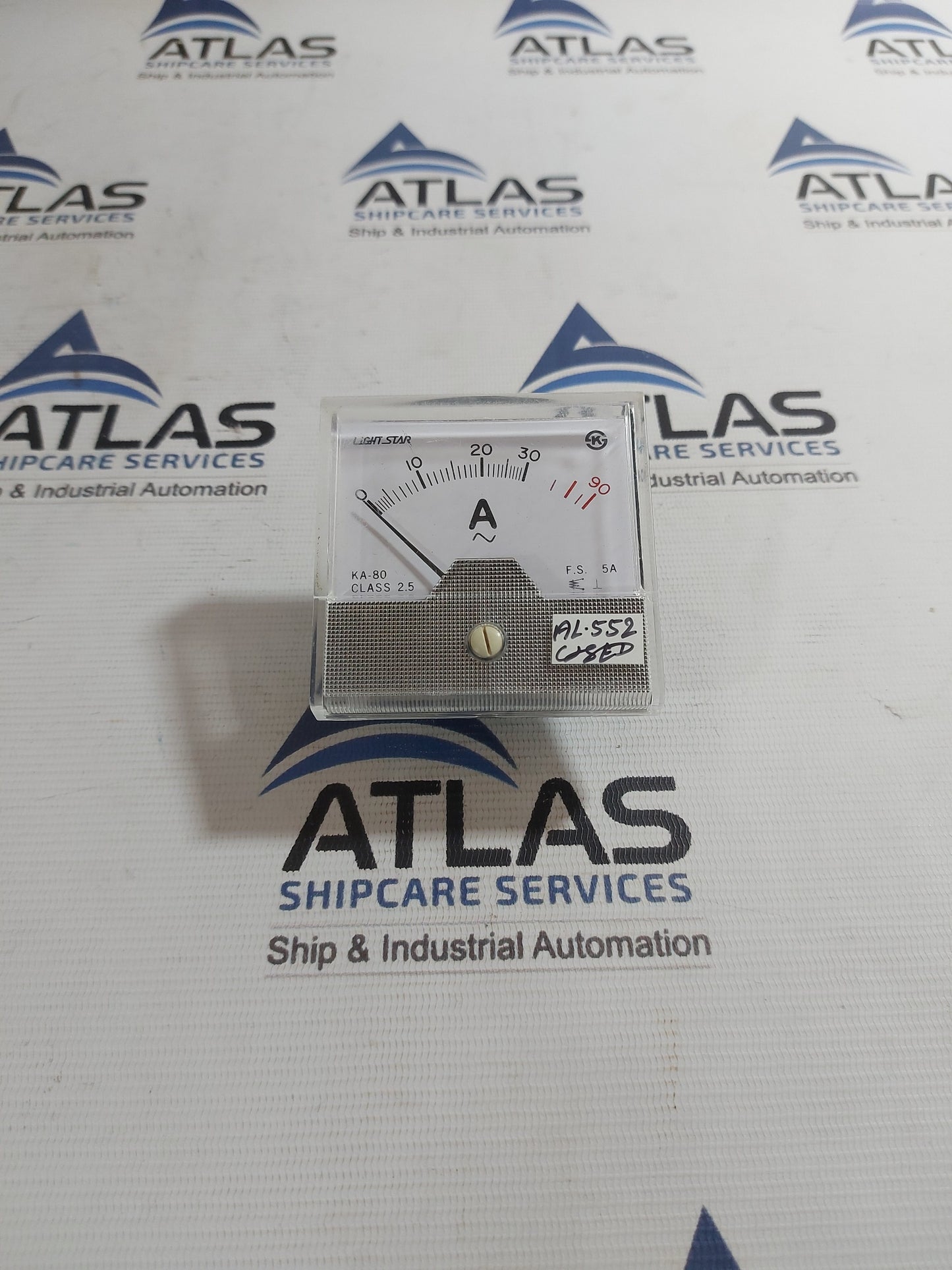 LIGHT STAR KA-80 ANALOG PANEL AMMETER 0-90A~