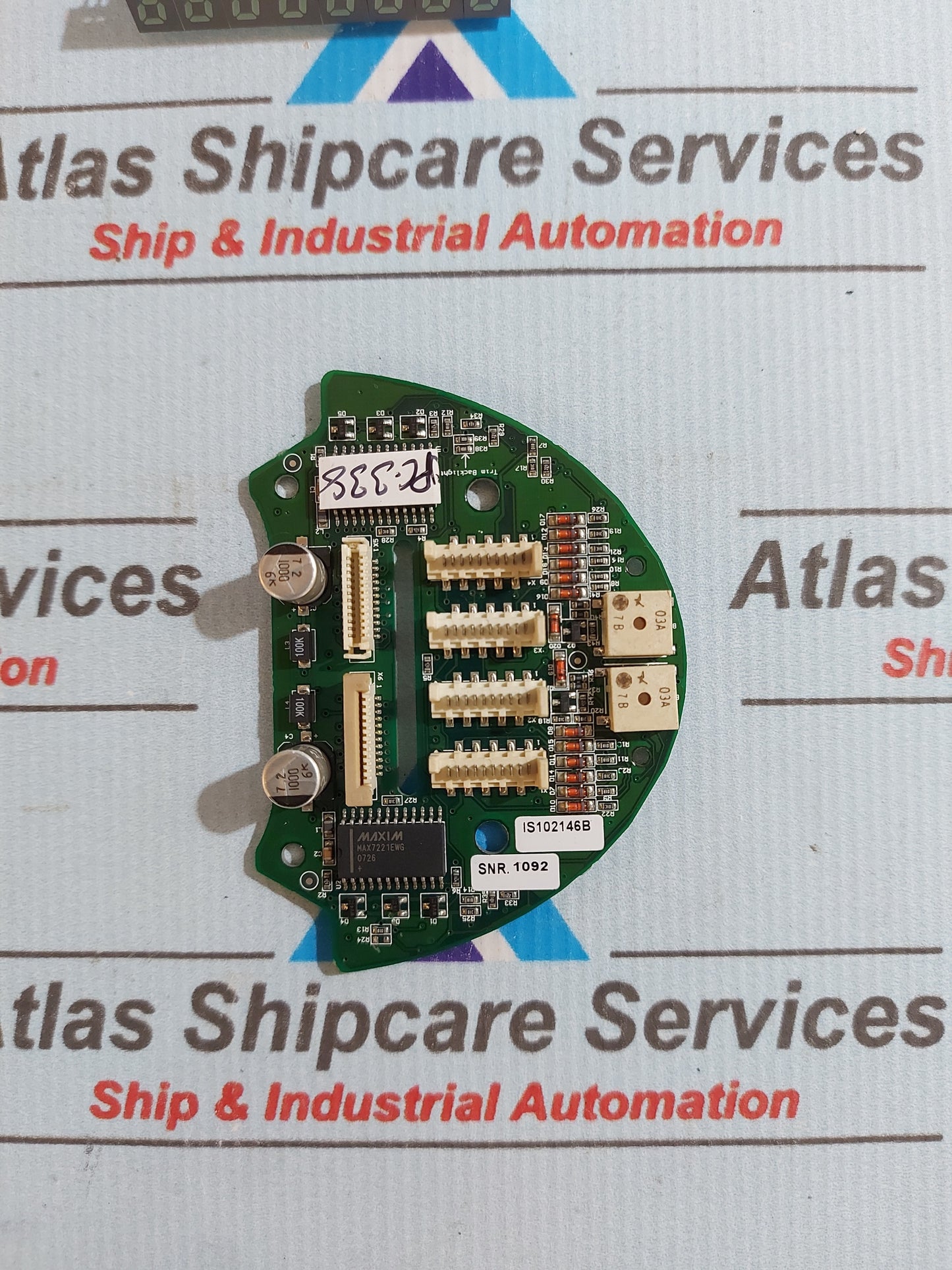LILAAS RRLDISP8B DISPLAY PCB CARD