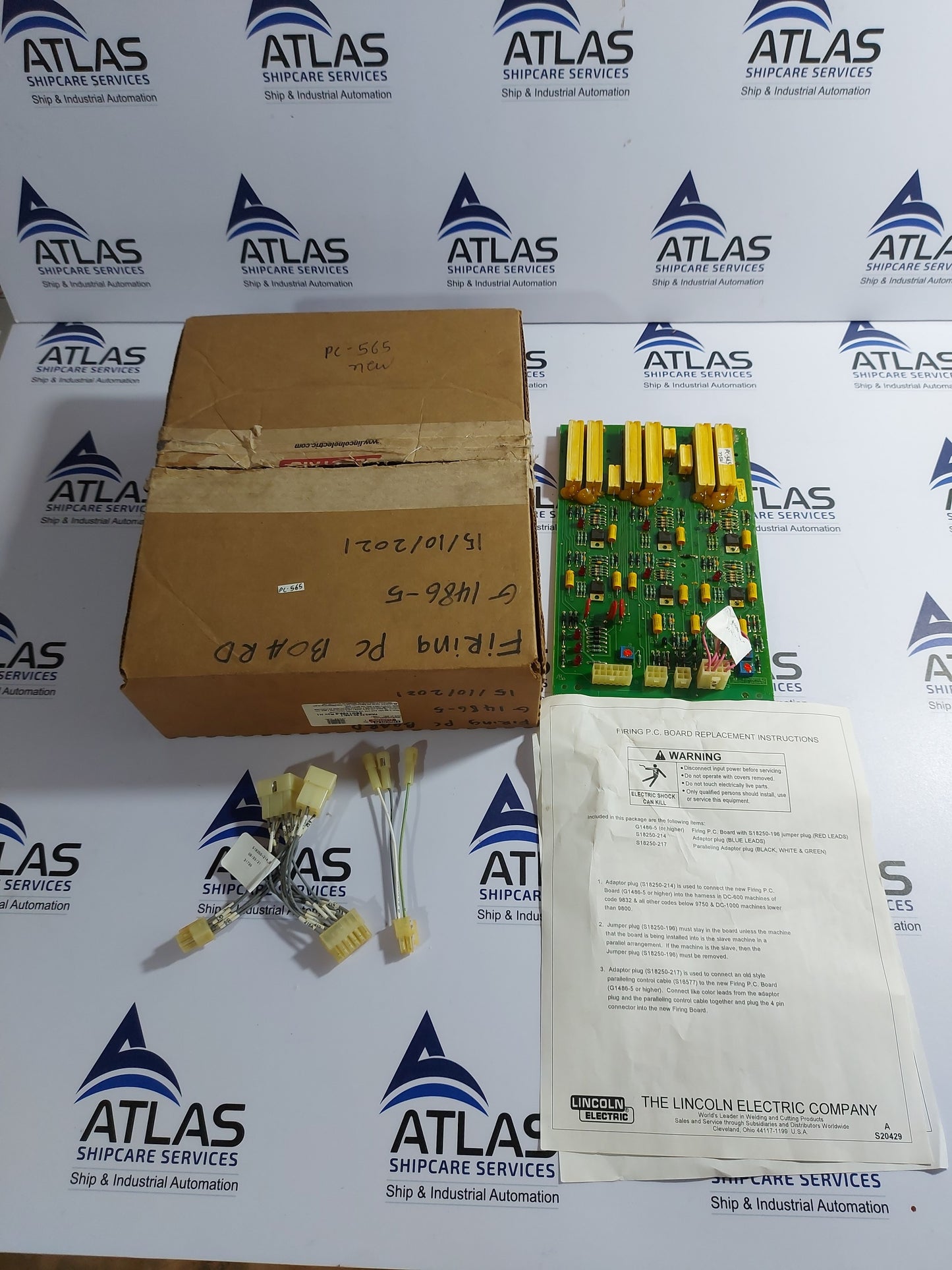 LINCOLN ELECTRIC 9SG1486-5 REV H1 FIRING PC BOARD ASSEMBLY